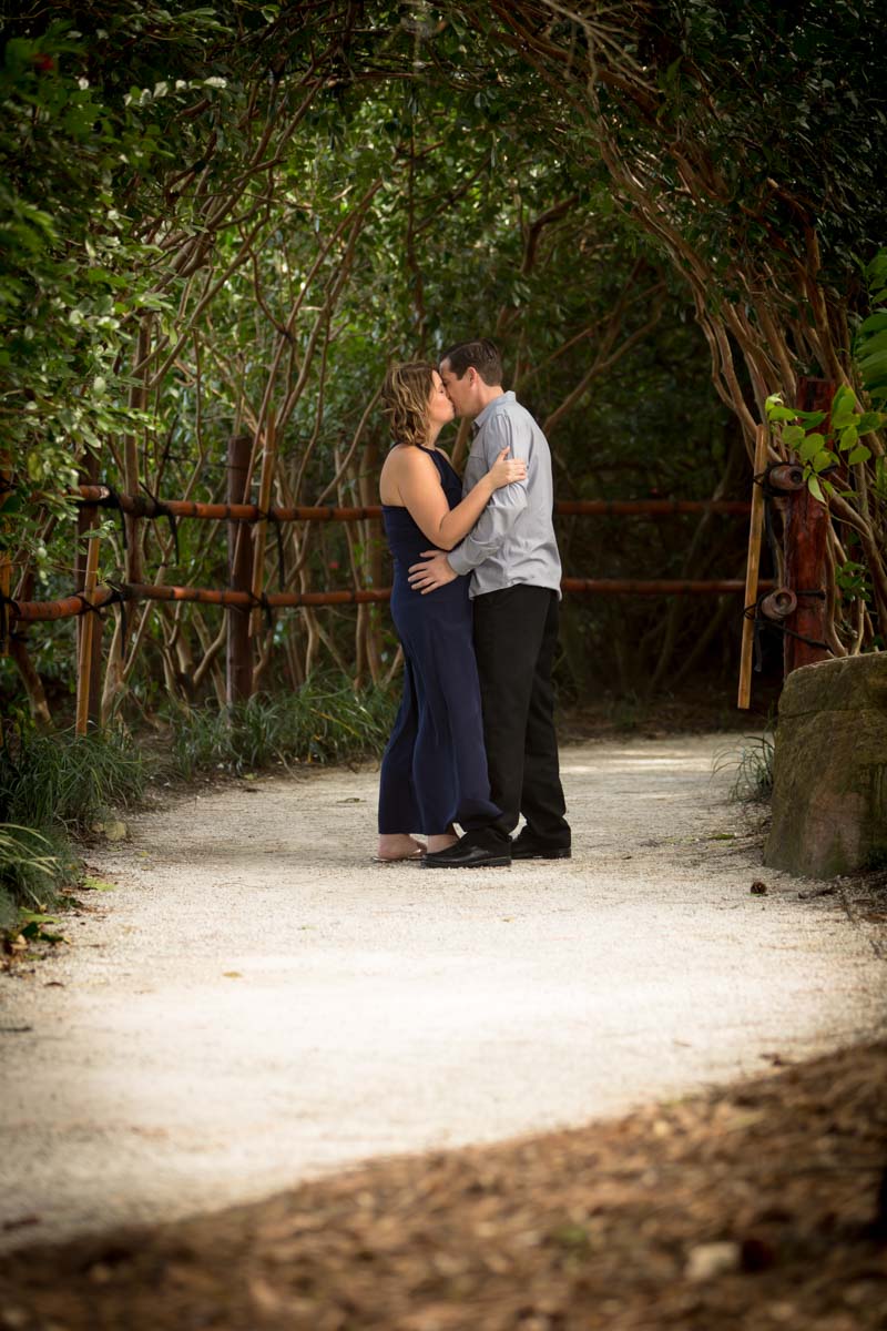 Intimate Wedding and Engagement photography by the best Delray Beach Wedding Photographer | Affordable Engagement and Wedding photography at Morikami Japanese Gardens Delray Beach Florida