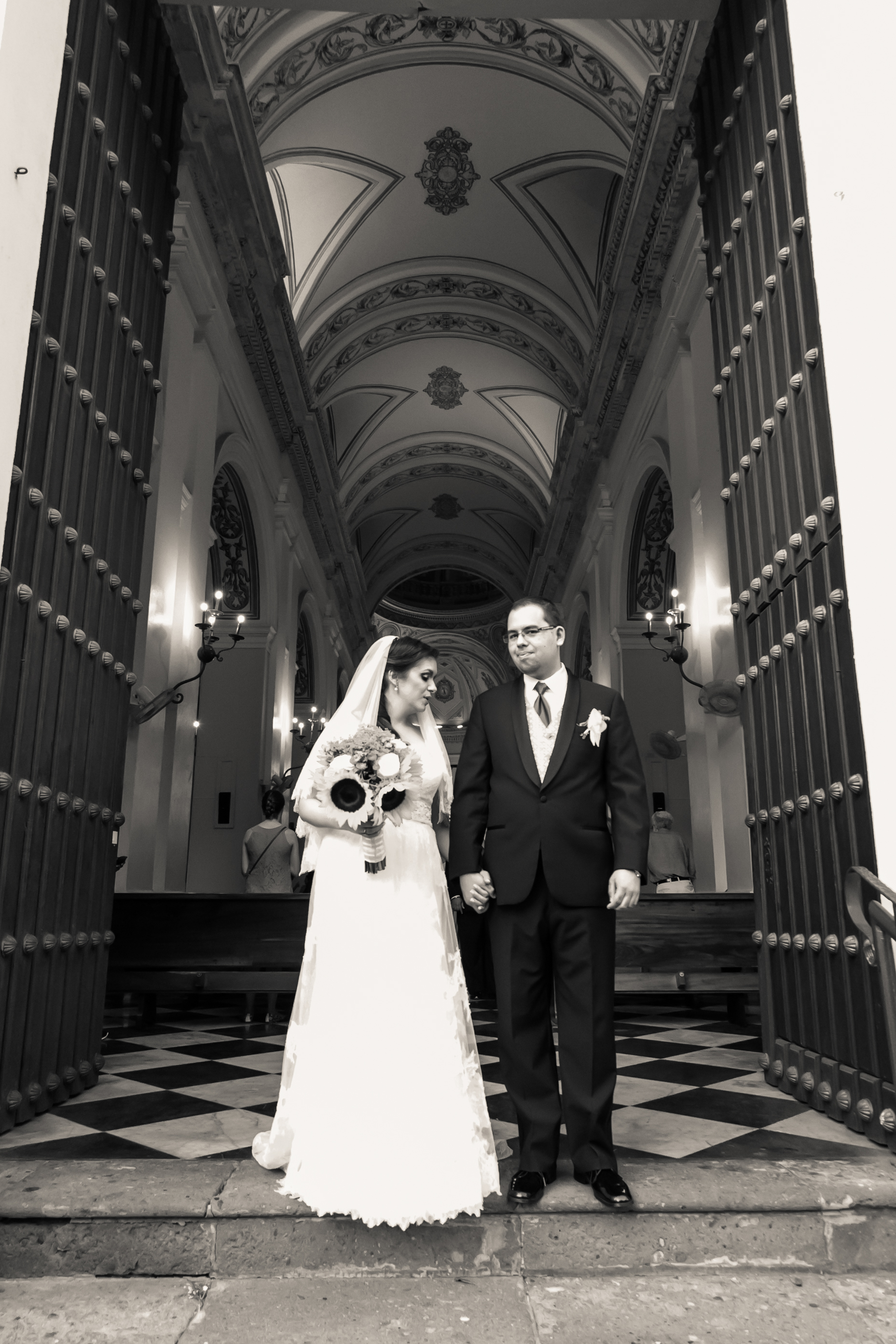 Destination Wedding in Old San Juan Cathedral in Puerto Rico by Couture Bridal Photography